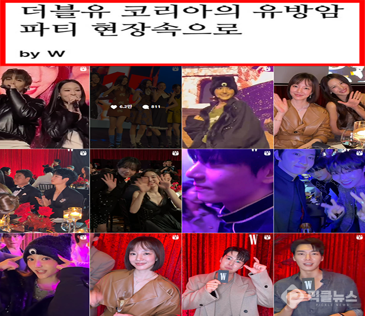 사진 = W코리아 공식 홈페이지, SNS